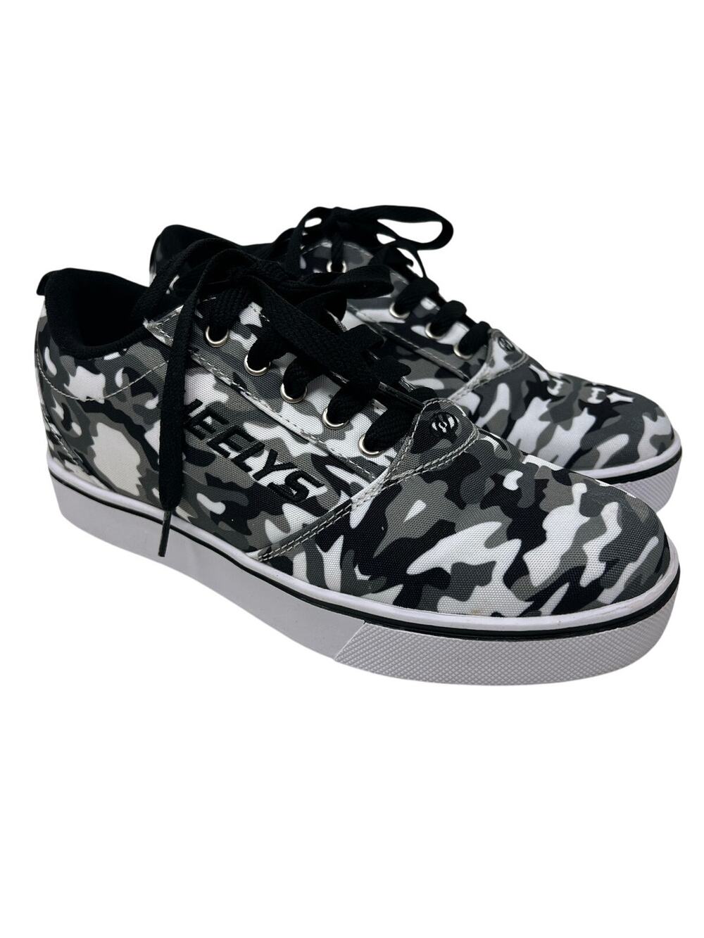 Heelys The Original Wheeled Shoe Gray White Camo Men's 7